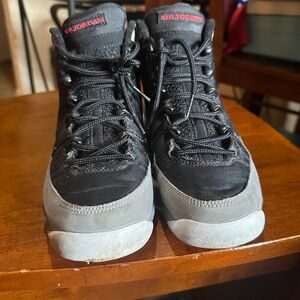 Grey & Black Jordan’s gently worn. Big Kids size 6.5 $40